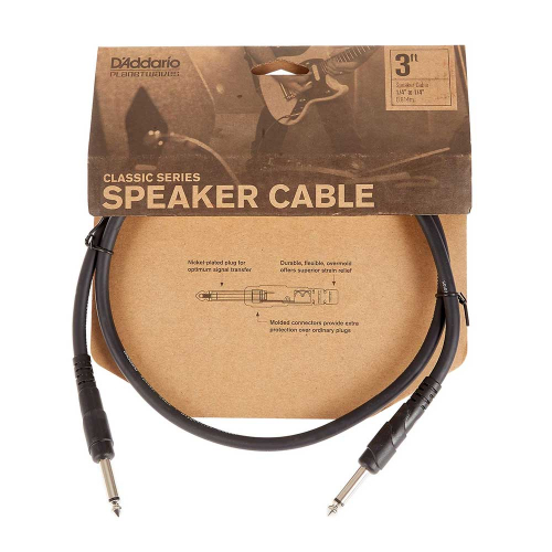 D'Addario PW-CSPK-03 Classic Series Speaker Kabel 90cm