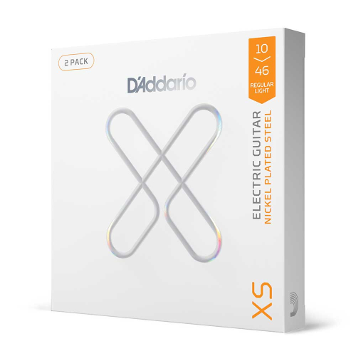 D'Addario XSE1046-2P Gecoate Elektrische Gitaarsnaren (10-46) 2-Pack