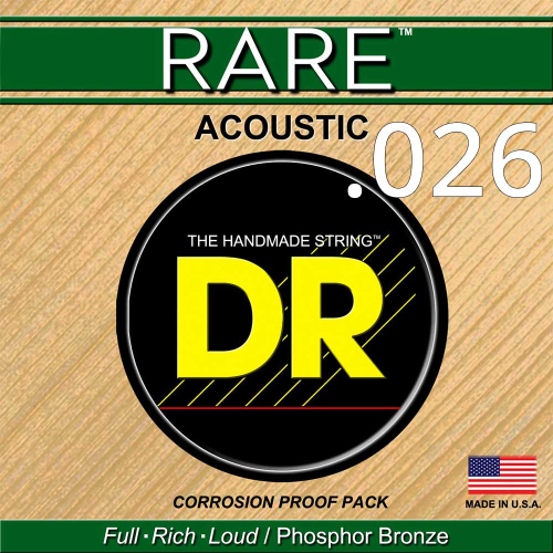 DR Strings RASING026 Rare Acoustic Losse Snaar .026
