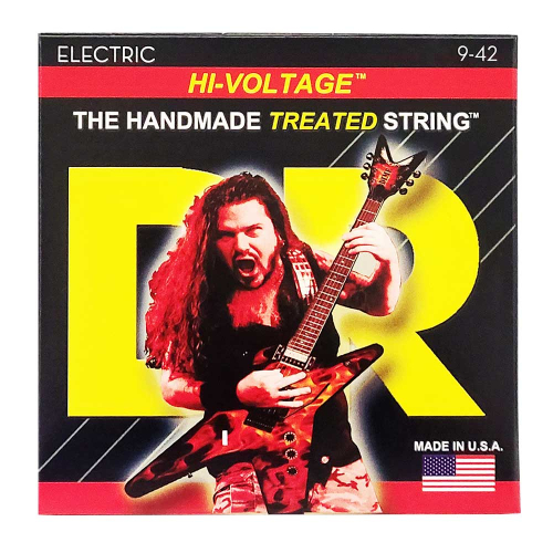 DR Strings DBG-9 Dimebag Darrell Hi Voltage Gitaarsnaren (9-42) 
