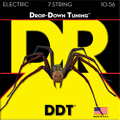 DR Strings DDT-7/10 Drop Down Tuning Elektrische Snaren 7-Snarig (10-56)