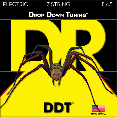 DR Strings DDT-7/11 Drop Down Tuning Elektrische Snaren (11-65) 7-Snarig