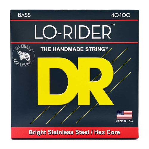 DR Strings LH-40 Lo-Rider Bassnaren (40-100) Light