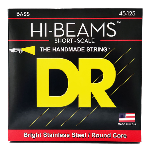 DR Strings SMR5-45 Hi-Beam Short Scale Bassnaren 5-Snarig (45-125)