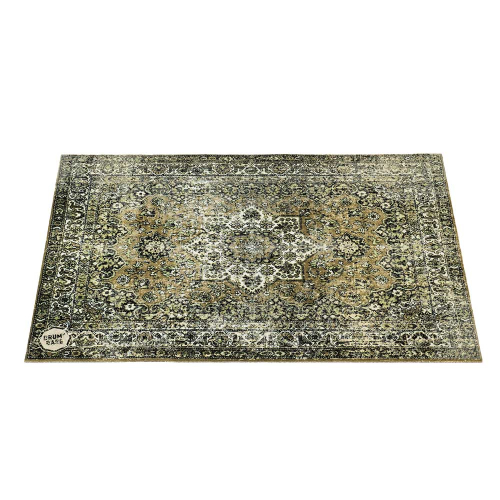DRUMnBASE Vintage Persian Stage Rug Groen (130 cm x 90 cm)