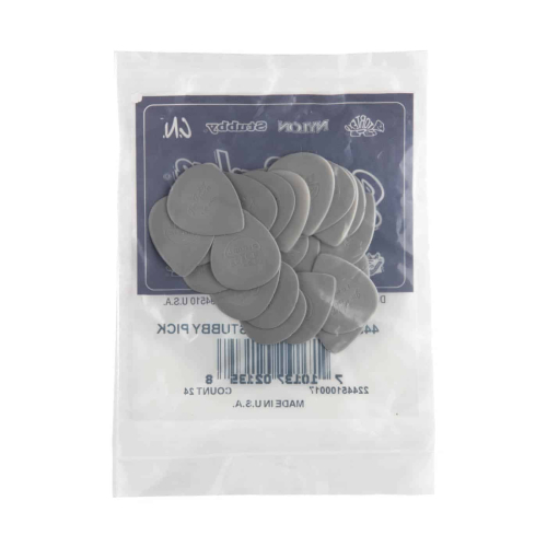 Dunlop 445R100 Nylon Big Stubby Plectrum 1.0mm 24-Pack