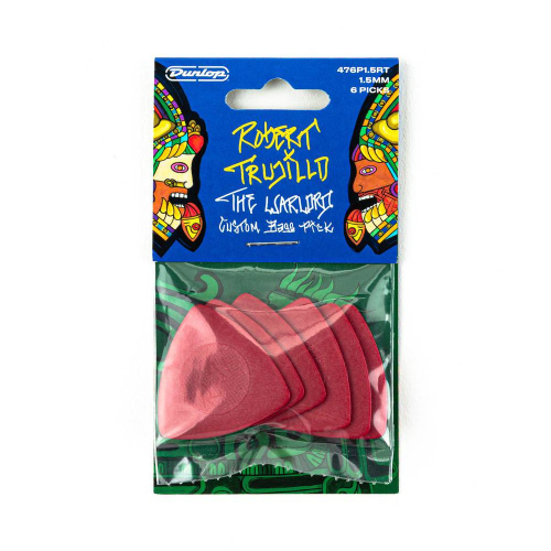 Dunlop 476P150RT Robert Trujillo Warlord Custom Basplectrum 1.5mm 6-Pack
