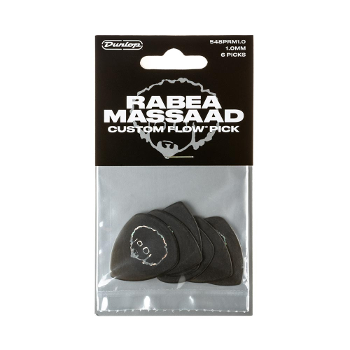 Dunlop 548PRM100 Rabea Massaad Flow Plectrum 6-Pack
