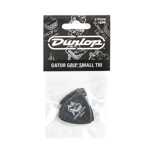 Dunlop 572P100 Gator Grip Small Triangle Plectrum 1.0mm 6-Pack