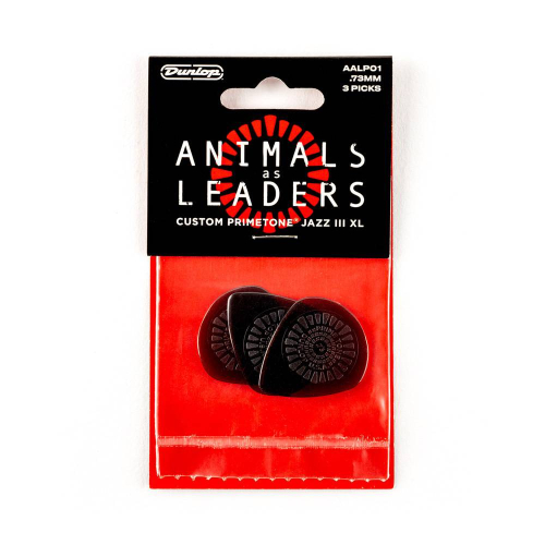 Dunlop AALP01 Animals As Leaders Primetone 0.73mm Plectrum Bruin 3-Pack
