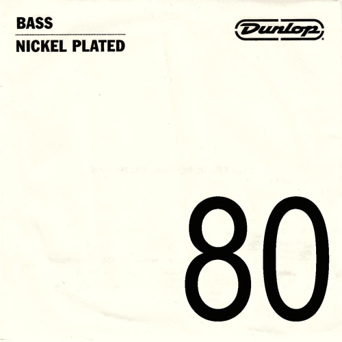 Dunlop DBN80 Nickel-Plated Steel .080 Losse Bassnaar
