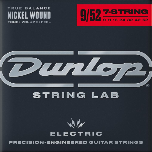Dunlop DEN0952 Nickel Wound Elektrische Gitaarsnaren 7-Snarig (9-52)