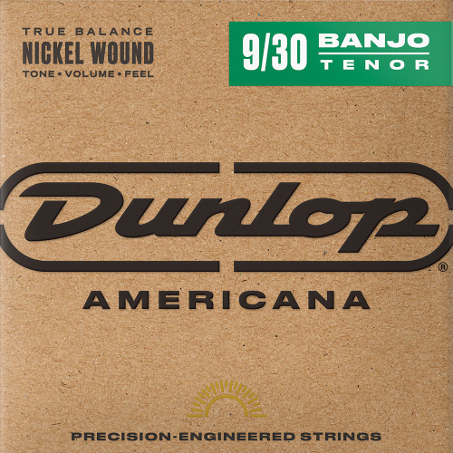 Dunlop DJN0930 Americana Nickel Wound Snaren voor Tenor Banjo (9-30)
