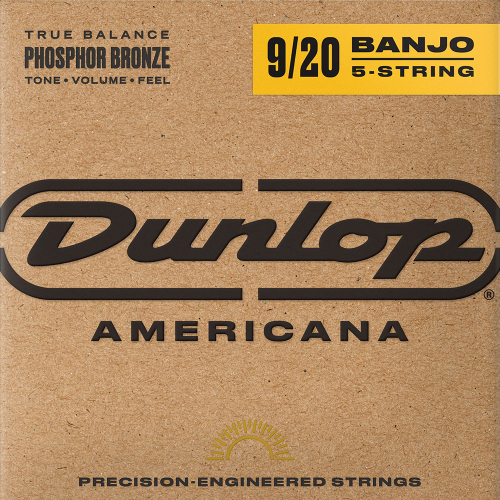 Dunlop DJP0920 Americana Snaren voor 5-Snarige Banjo (9-20)