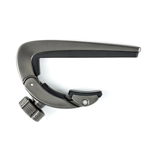 Dunlop DPFGM Pivot Capo voor Klassieke Gitaar Gun Metal