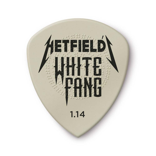 Dunlop James Hetfield White Fang 1.14mm Plectrum - Per Stuk