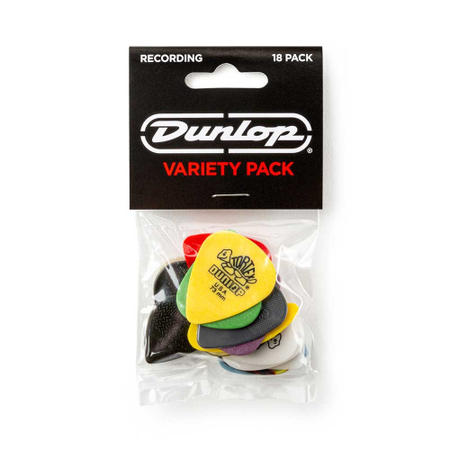 Dunlop PVP120 Recording Pick Plectrum Variety 18-Pack