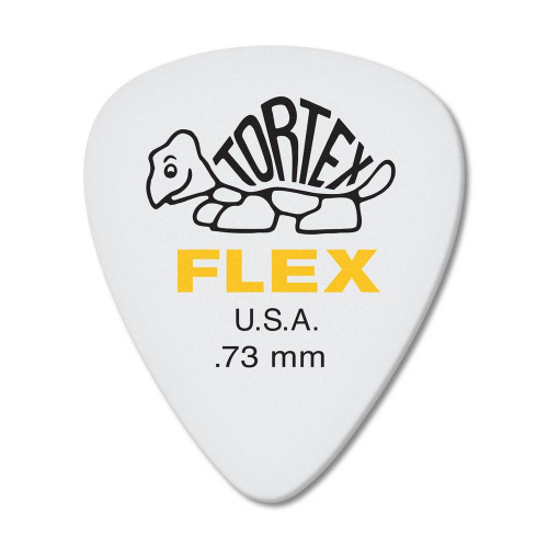 Dunlop Tortex Flex Standard Plectrum 0.73mm - Per Stuk