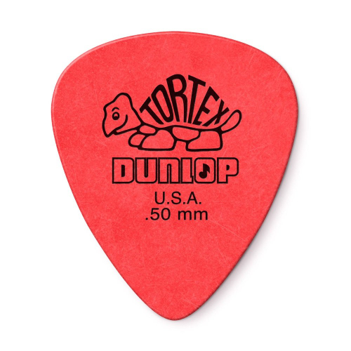 Dunlop Tortex Standard Plectrum 0.50mm - Per Stuk