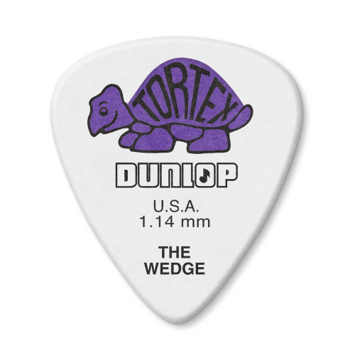 Dunlop Tortex Wedge Plectrum 1.14mm