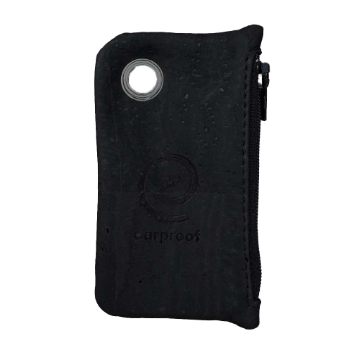 Earproof Cork Pouch Hoesje voor Oordoppen - Zwart