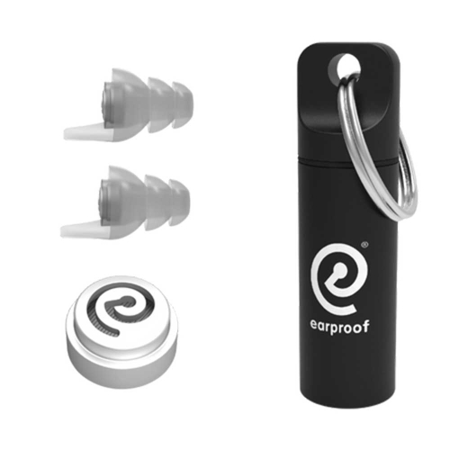 Earproof Pro Platinum Concert/Festival Oordoppen 15dB (4 Maten)