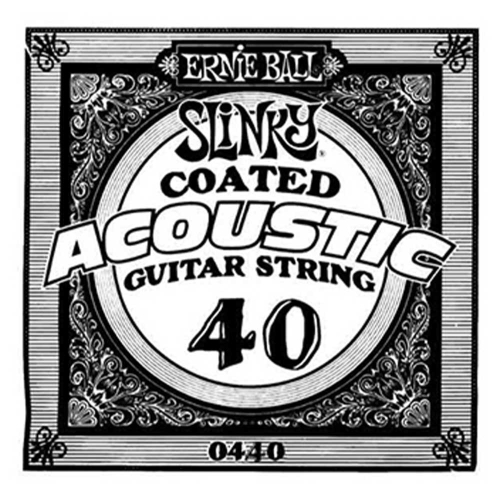 Ernie Ball 0440 Coated 80/20 Bronze .040 Losse Snaar