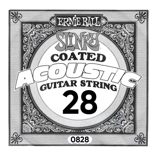 Ernie Ball 0828 Coated Phosphor Bronze .028 Losse Snaar