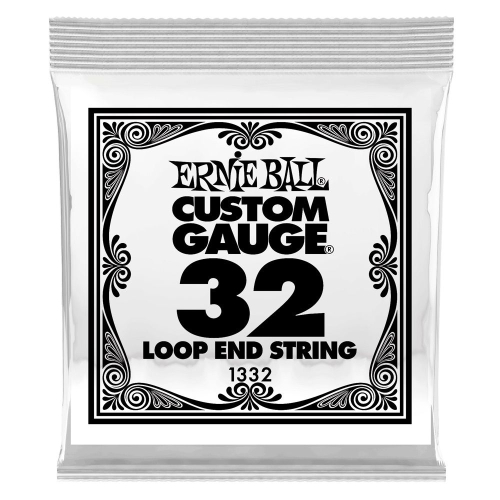 Ernie Ball 1332 Loop End Stainless Steel Wound .032 Losse Snaar - Per Stuk