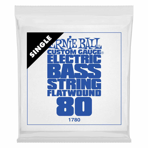Ernie Ball 1780 Losse Flatwound Bassnaar .080