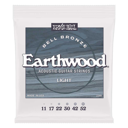 Ernie Ball 2348 Earthwood Bell Bronze Western Gitaarsnaren (11-52) Light