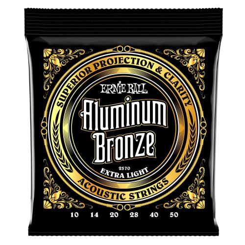 Ernie Ball 2570 Aluminum Bronze Akoestische/Western Snaren (10-50)
