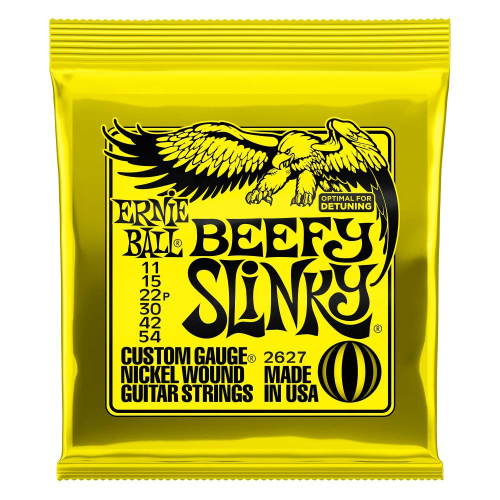 Ernie Ball 2627 Beefy Slinky Snaren voor Elektrische Gitaar (11-54)