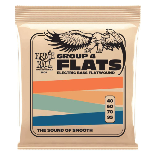 Ernie Ball 2808 Group IV Flatwound Bassnaren (40-95)