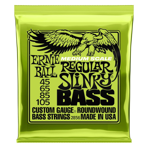 Ernie Ball 2856 Regular Slinky Medium Scale Bassnaren (45-105)