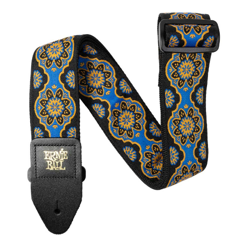 Ernie Ball 5634 Jacquard Gitaarband Blue Kaleidoscope