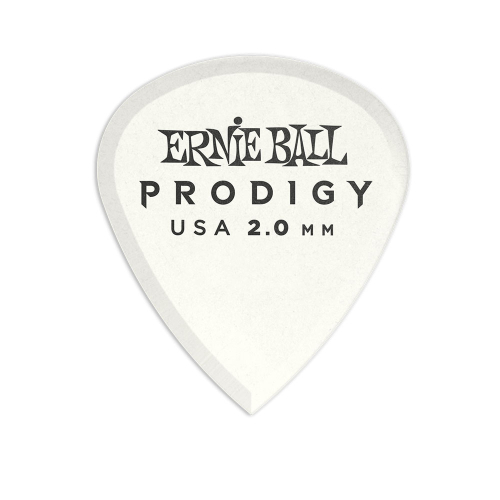 Ernie Ball 9203 Prodigy Mini Plectrum 2.0mm Wit - Per Stuk