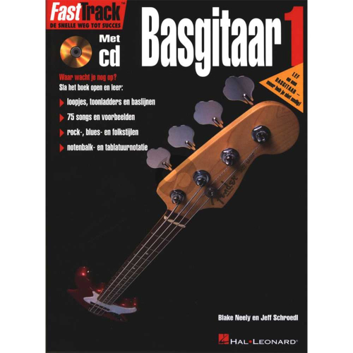 Fast Track Basgitaar Deel 1 Lesboek