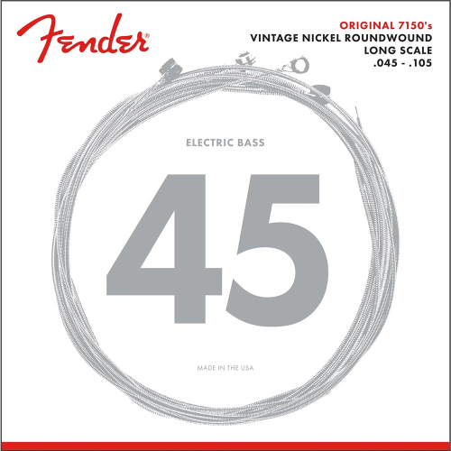 Fender 7150M Bassnaren Pure Nickel (45-105) Medium