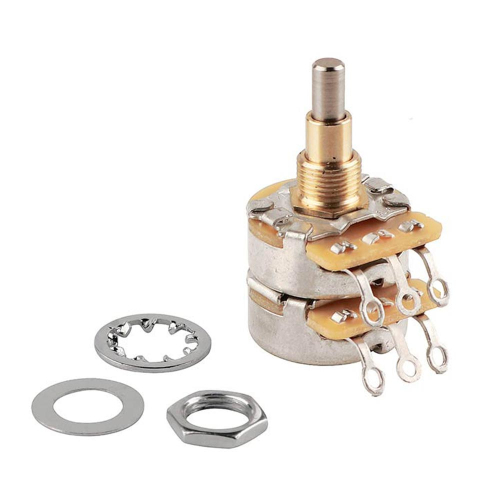 Fender Potmeter Concentric Stacked 250K/500K Solid Shaft 0019268049