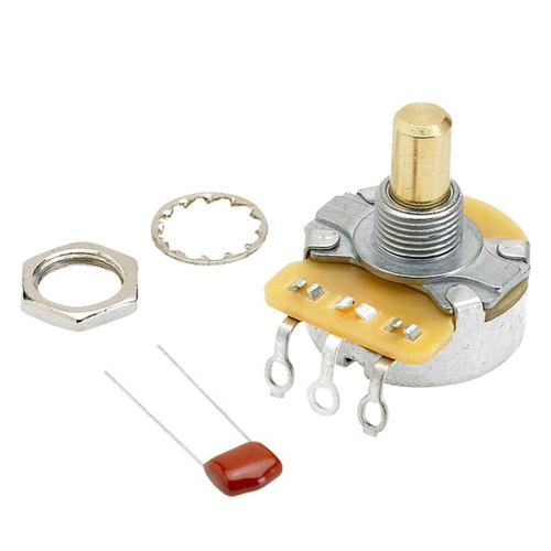 Fender Potmeter Toon/Volume 250K Solid Shaft 0990831000