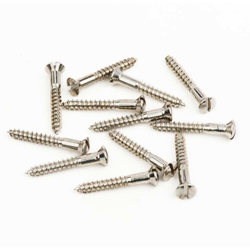 Fender Slotted Bridge/Strap Button Montage Schroeven (12 stuks) 0018371049