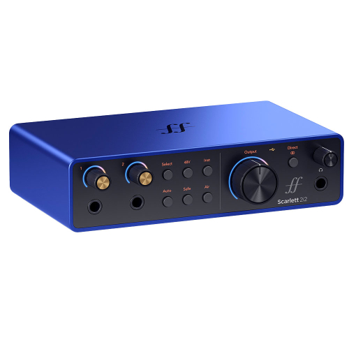 Focusrite Scarlett 2i2 10th Anniversary Edition USB-Audio Interface (2-in, 2-out)