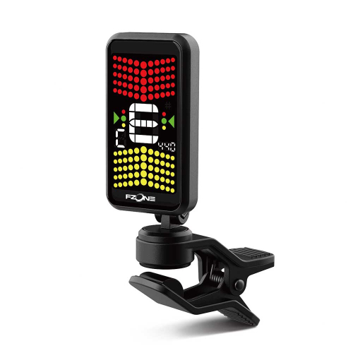 Fzone K1 Clip-On Stemapparaat voor Gitaar en Basgitaar - Op=Op