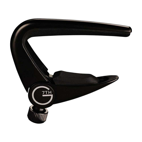 G7th newport gitaarcapo zwart