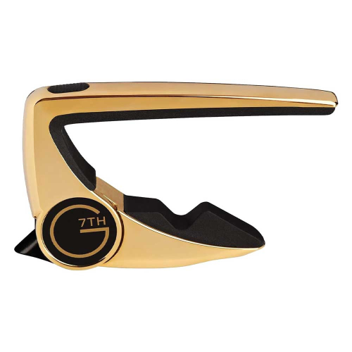 G7th Performance 2 Capo voor Klassieke Gitaar Gold Plated 