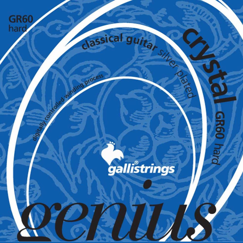 Galli GR60 Genius Crystal Klassieke Snaren - Hoge Spanning