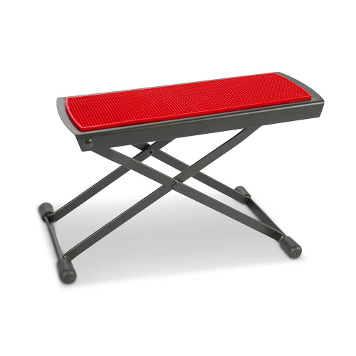 GEWA Music FS-10RD Voetsteun voor Gitaristen Rood