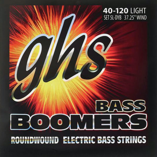 GHS Strings 3045 5L DYB Bass Boomers Nickel Bassnaren 5-Snarig (40-120)