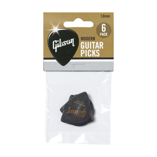 Gibson APRM6-100 Tortex Jazz III XL Gibson Logo 1.0mm Plectrum 6-Pack